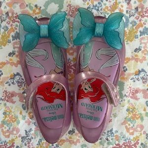 Little Mermaid Mini Melissa Shoes